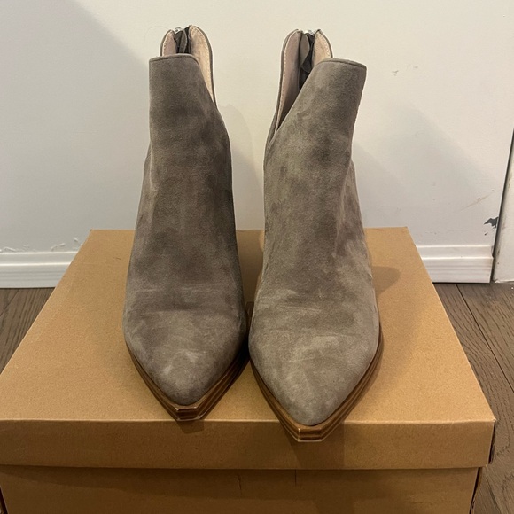 Steve Madden Suede Booties - Picture 3 of 6